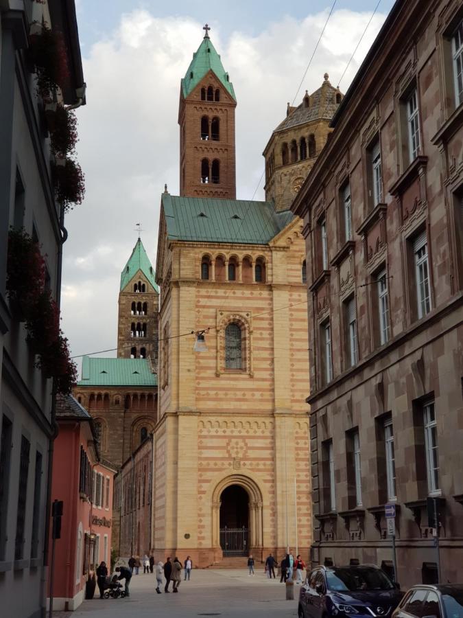 Апартаменти Wohnen Direkt Am Rhein, Zentrums- Und Domnah, 55Qm Шпаєр Екстер'єр фото